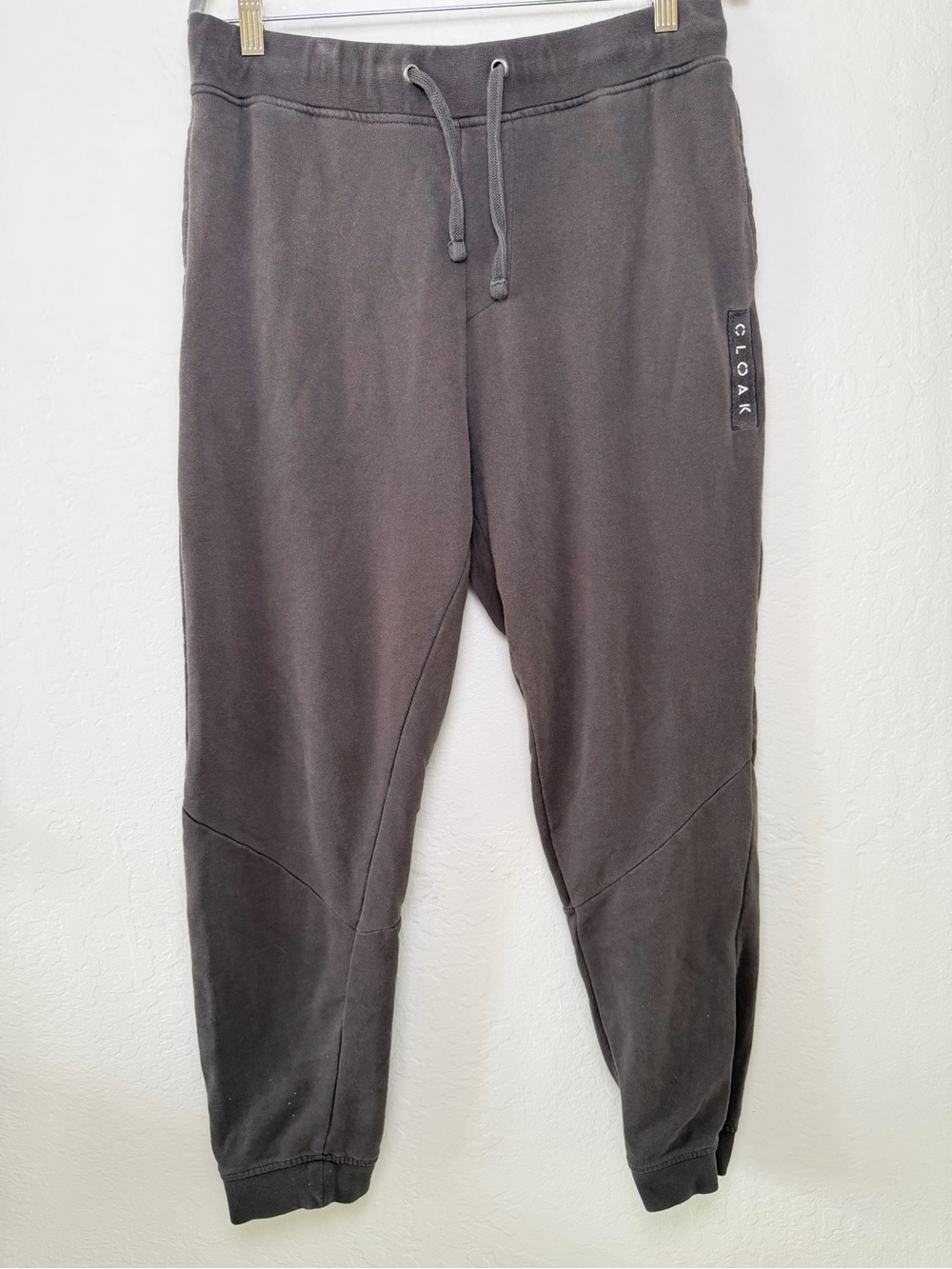 Cloak Sweatpants Men's Dark Charcoal Joggers Tapered Large Streetwear
